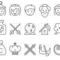 Mi Proyecto del Máster: Pictogramas para resumir obras de Shakespeare.  project by Cristina Rodrigo Romero - 06.22.2016