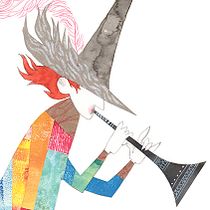 El flautista de Hamelín Ein Projekt aus dem Bereich Bildende Künste, Design von Figuren, Verlagsdesign, Traditionelle Illustration und Collage von Edu Benavente - 06.09.2017