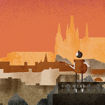 Lady Prague. Flamenco Jam Festival. Animação, Animação de personagens, Direção de arte, Design, Design de personagens, Ilustração tradicional, Ilustração vetorial, Pós-produção fotográfica, Publicidade, e Rigging projeto de David Navarro Bravo - 14.09.2017