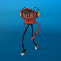 Walking Dude_Mi proyecto final para este curso. Een project van 3D, Karakteranimatie,  Beeldende kunst, Film, video en televisie,  Art direction, Ontwerp van personages y Rigging van Damian Palleiro - 16.09.2017