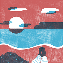 Entre dos Aguas. Design gráfico e Ilustração tradicional projeto de Ana Sánchez Tejedor - 22.09.2017