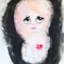 Mi Proyecto del curso: Introducción a la ilustración infantil. La sirenita.. Traditional illustration project by Lola Kabuki - 09.27.2017