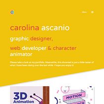 Mi Proyecto del curso: Creación de una web profesional con WordPress. Projekt z dziedziny Tworzenie stron internetow, ch i Web design użytkownika Carolina Ascanio - 10.02.2019