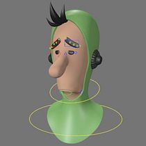 Mi Proyecto del curso: Rigging: articulación facial de un personaje 3D Ein Projekt aus dem Bereich 3D und Animation von danimador3d - 21.10.2017