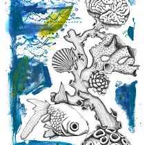 Sueños de ultramar. Un projet de Artisanat, Beaux Arts, Collage et Illustration traditionnelle de Sarai Aleman - 29.10.2017