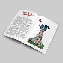 Ventajas de la sinceridad . Design editorial e Ilustração tradicional projeto de Pablo Gondar Villalba - 04.11.2017