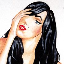  Cómo conquistar a una Pin Up. Un proyecto de Ilustración tradicional de Begoña Seoane - 07.11.2017