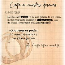 Carta a nuestros desaires. Cop, writing, Design, T, and pograph project by Víctor H. Blanco - 11.24.2017