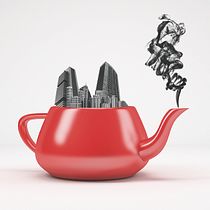 "Madrid is fun..." Mi Proyecto del curso: Creación de imágenes Pop Art con objetos cotidianos. 3D, and Traditional illustration project by Alicia Puyol - 11.27.2017