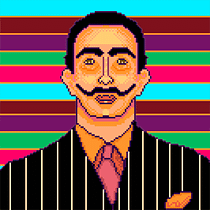 Mi Proyecto del curso: Técnicas de Ilustración en Pixel Art. Traditional illustration project by Leandro Dequino - 11.28.2017