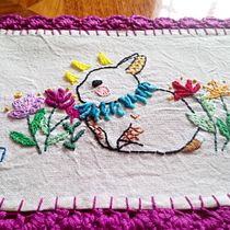 Mi Proyecto del curso: Técnicas de bordado: ilustrando con hilo y aguja. Arts, Crafts, and Embroider project by Liz Vargas - 08.21.2017