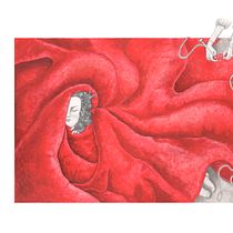 Caperucita Roja. Traditional illustration, and Painting project by noe.ruiz - 01.17.2018