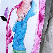 Pulgarcito-Mi Proyecto del curso: Introducción a la ilustración infantil. Traditional illustration project by adele corrado - 12.15.2017