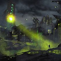 Mi Proyecto del curso: Iniciación al concept art: diseñando el futuro. Projekt z dziedziny  Animacja,  Kino,  Manager art, st, czn, Scenografia, Trad, c i jna ilustracja użytkownika Andres Crego - 18.12.2017
