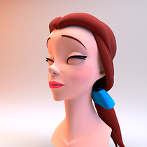 Mi Proyecto del curso: Rigging: articulación facial de un personaje 3D Ein Projekt aus dem Bereich Rigging und 3D von Enrique Mallma - 28.12.2017