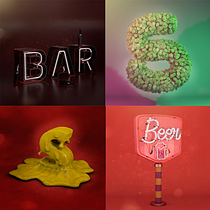 Mi Proyecto del curso: Lettering 3D: modelado y texturizado con Cinema 4D. 3D, e Animação de personagens projeto de luis_montoya23 - 27.01.2018