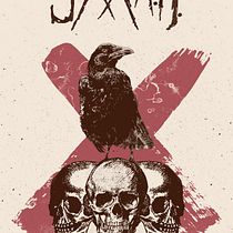 Sixx A.M - Cartelismo ilustrado. Projekt z dziedziny Trad, c i jna ilustracja użytkownika Cristhian Lopez - 11.01.2018