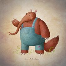 Mi Proyecto del curso: Ilustración digital con lápices de colores. Design de personagens, Ilustração tradicional e Ilustração digital projeto de Juvenal Zamalloa Aguirre - 27.06.2018