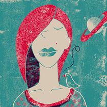 Ejercicio con separación de tintas y texturas, mi canción "Blue lips" de Regina Spektor. encuentro el ejercicio muy interesante y con grandes posibilidades. El resto de los proyectos los encuentro realmente inspiradores. Yo hice algo muy sencillito.... . Un progetto di Illustrazione tradizionale di Iana perez nollet - 18.01.2018