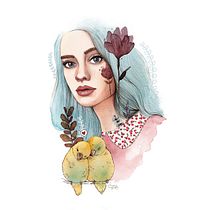 Mi Proyecto del curso: Retrato ilustrado en acuarela. Un projet de Illustration traditionnelle de Paqui Cazalla - 02.02.2018