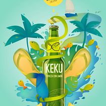 Mi Proyecto del curso: Ilustración exprés con Illustrator y Photoshop. Direção de arte e Ilustração tradicional projeto de María Fernández - 04.02.2018