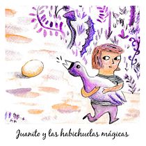 Juanito y las habichuelas mágicas | ilustración infantil. Traditional illustration project by Ana Karen Cortés Montaño - 02.07.2018