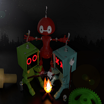 Mi Proyecto del curso: Introducción al Diseño y Modelado 3D con Blender. Projekt z dziedziny 3D użytkownika Manuel Sanchez - 09.02.2018