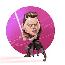 Mi Proyecto del curso: rey star wars. Ilustração tradicional projeto de José Ramón Gómez Villate - 08.02.2018