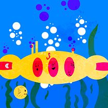 We all live in the yellow submarine. Un progetto di Illustrazione tradizionale di Silkhe Fuenmayor - 22.02.2018