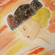 Mi Proyecto del curso: "La galaxia por montera". Un progetto di Illustrazione tradizionale di nines_diego - 20.02.2018