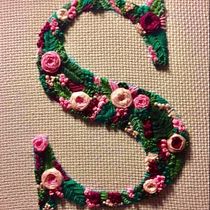 Mi S bordada para enmarcar :)  Ein Projekt aus dem Bereich H und werk von Ana María Rodríguez - 19.02.2018