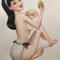 Mi Proyecto del curso: Cómo conquistar a una Pin-Up. Un proyecto de Ilustración tradicional de ki_the_free - 21.02.2018