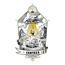 Técnicas de grabado digital  // Cerveza Ein Projekt aus dem Bereich Vektorillustration von Diego jkr - 22.02.2018