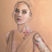 Mi Proyecto del curso: Ilustración con pastel y lápices de colores. Un progetto di Belle arti, Illustrazione tradizionale e Pittura di laura_nv - 24.02.2018