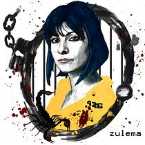 Mi Proyecto del curso: Retrato ilustrado con Photoshop "Yo soy Zulema". Artes plásticas, Ilustração digital, e Pintura projeto de Eva Ricart Tapia - 02.06.2018