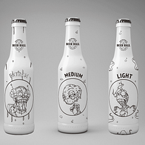 Mi Proyecto del curso: Branding y Packaging para una Cerveza Artesanal. Br, ing, Identit, Traditional illustration, and Vector Illustration project by Laura Satizabal - 03.09.2018