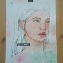 Mi Proyecto del curso: Lovely Moments. Un proyecto de Pintura de Nerea - 11.03.2018