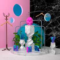 Skulls Architect. 3D, Creativit, and Art Direction project by Armando Andrades Muñoz - 08.14.2018