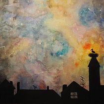 Mi Proyecto del curso: Técnicas modernas de Acuarela. Painting project by enaralana - 03.14.2018