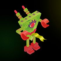 Curso: Técnicas avanzadas de ilustración vectorial. Projekt z dziedziny 3D użytkownika Àngela Machí - 15.03.2018