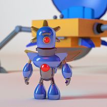 Mi Proyecto del curso: Introducción exprés al 3D: de cero a render con Cinema 4D. 3D projeto de Diego Peña - 15.03.2018