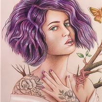 Mi Proyecto del curso: Ilustración con pastel + colores. Un progetto di Illustrazione tradizionale di Sofía Ortega - 16.03.2018