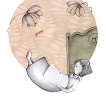 Ilustraciones para "Solo un pie descalzo". Ana María Matute. . Character Design, Traditional illustration, and Photo Retouching project by Ana Sánchez Tejedor - 05.14.2018