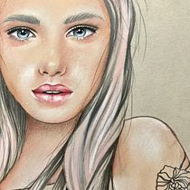Mi Proyecto del curso: Ilustración con pastel y lápices de colores. Un progetto di Illustrazione tradizionale di Annika Sylte - 24.03.2018