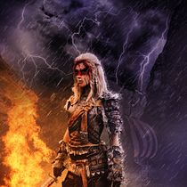 VIKING UNDER RAIN. Een project van Film, Film, video en televisie, Collage,  Ontwerp, Ontwerp van personages, Fotografie, Traditionele illustratie, Fotografische postproductie, Retoucheren van foto's y Televisie van Jay Marshall - 25.03.2018