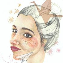 Mi Proyecto del curso: Retrato ilustrado en acuarela. Un progetto di Belle arti di Rosa Pérez - 01.04.2018