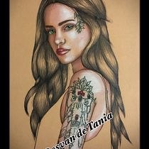 Mi Proyecto del curso: Ilustración con pastel y lápices de colores. Un progetto di Illustrazione tradizionale di Tania - 05.04.2018