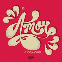 Amor Ein Projekt aus dem Bereich Lettering von Norma Ferreira - 09.04.2018