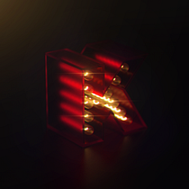 Lettering 3D: modelado y texturizado con Cinema 4D. 3D projeto de Edison Palacios - 15.04.2018