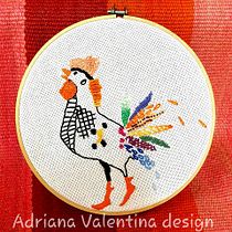 Mi Proyecto del curso: Técnicas de bordado: ilustrando con hilo y aguja. Arts, Crafts, and Design project by Adriana Valentina Mariaca Rodriguez - 04.23.2018